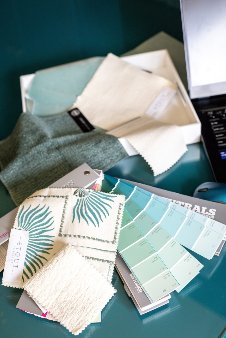 Swatch Samples Paint Fabrics Merulla Interiors